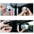 thumbnail image 5 of BUYISI 2Pcs 360°Adjustable Car Hd Convex Blind Spot Mirror Assisted Mirror Most Cars Black, 5 of 5