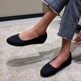 thumbnail image 6 of NOKIO Women'S Suede Loafers Women'S Flat Footwear Ladies Summer Fashion Shallow Mouth Solid Colour Soft Comfortable Flat Heel Round Head Lightweight Single Shoes Casual Shoes, 6 of 6