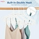 thumbnail image 4 of Organizador de ropa House Day de plástico, color blanco, 60 unidades, 4 of 9