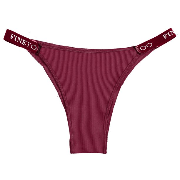Finetoo anga Sexy de Algodón para mujeres Cintura G-stringpangjing