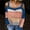 Blue, variant on Women's Fashion Sweater Fashion Women Fashion V-neck Long Sleeve Cold Shoulder Knit Sweater Hoodies