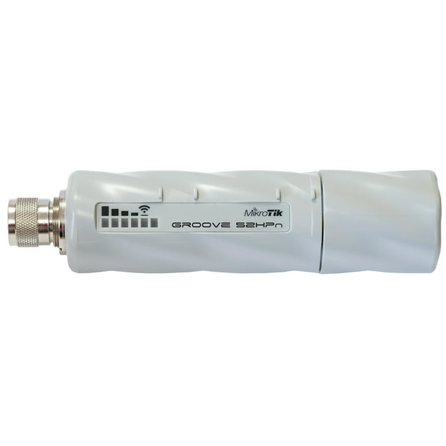 Mikrotik RouterBOARD Groove-52HPn 600MHz Atheros, 64MB, 1 LAN,built-in 2.4/5.8GHz 802.11a/b/g/n, OSL3, PoE.