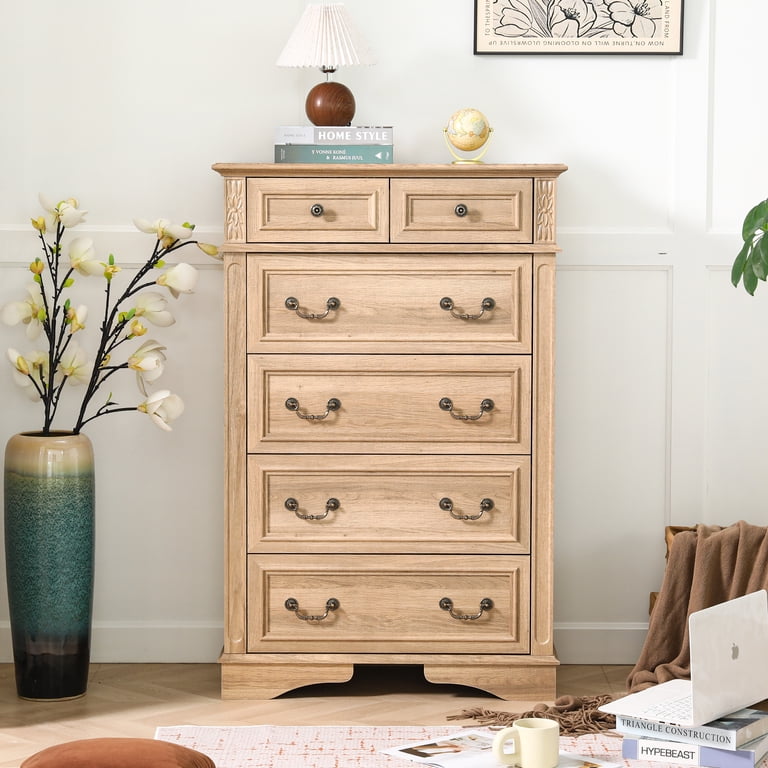 48 dresser Conrad Faux Raffia Dresser in Off-White