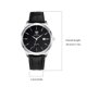 thumbnail image 2 of Reloj para hombre, correa de cuero noctilucente, reloj de pulsera de cuarzo analógico, calendario para caballeros, reloj impermeable Inevent EL1972-03, 2 of 7