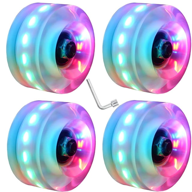 Ruedas para patines Nezylaf 32 x 58 mm 78 A con rodamientos, paquete de 4