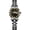 Black Black Gold Nail, variant on Men's and Women's Business Diamond Stainless Steel Waterproof Roman Numeral Analog Quartz Watch with Day-Date Calendar, Gold and Silver Tone