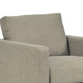 thumbnail image 5 of Donna 35" Upholstered Accent Chair in Platinum Gray, 5 of 9