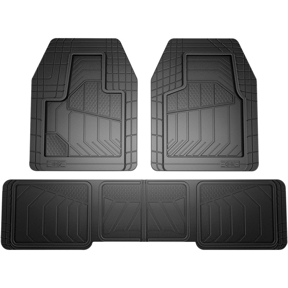 Genuine Dickies Max Coverage Full Vehicle Rubber Floor Mat Set