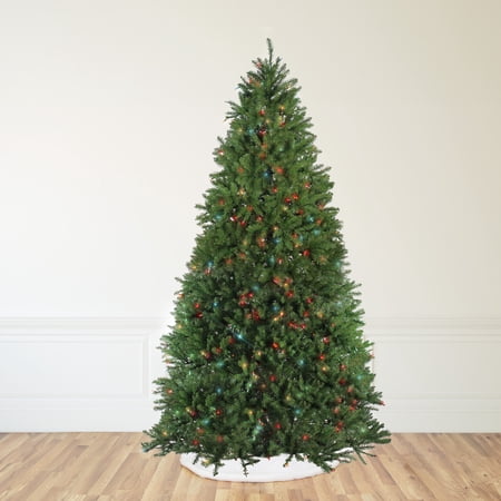 Northlight Pre-Lit Full Northern Pine Commercial Artificial Christmas Tree - 14 - Multi-Color