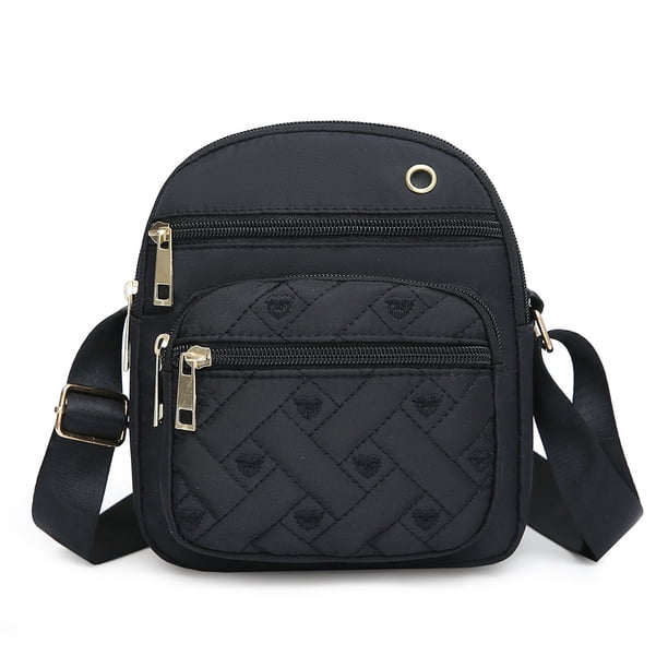 Bolso bandolera de mujer de moda Bolso de madre de edad avanzada de mediana edad para el trabajo (negro) Ehuebsd Para Estrenar