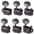 thumbnail image 1 of Vintage Style St Electric Guitar Tuning Peg Silver Tuner Machine Heads Open-Hole, 1 of 7