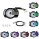thumbnail image 2 of Cuentakilómetros para motocicleta, velocímetro Digital LCD, tacómetro de 14000 RPM, 299 , con retroiluminación de 7 colores, apto para la mayoría Soledad Calibrador de tacómetro de motocicleta, 2 of 10