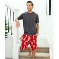 thumbnail image 4 of LazyOne Pajama Shorts For Men, Men's Separate Bottoms, Cotton Loungewear, Crustacean, Animal, Ocean (Lobster, X-Large), 4 of 7
