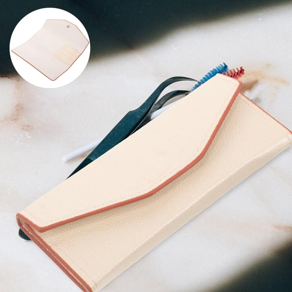 TABLETREANDS 1Pack Eyelash Tweezer Storage Case Rectangular Minimalist Design For Travel Use