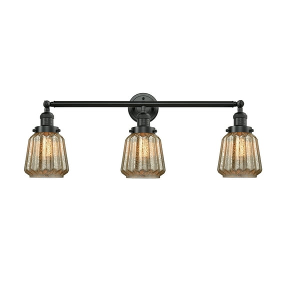 Innovations Lighting 205-S Chatham Chatham 3 Light 30" Wide Bathroom Vanity Light - Bronze