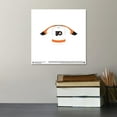 thumbnail image 4 of Gallery Pops NHL - Philadelphia Flyers - Road Uniform Front Wall Art, Unframed Version, 12" x 12", 4 of 5