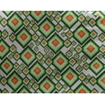 thumbnail image 4 of oneOone Georgette Viscose Fabric Diamond Flame Stitch_Printed Craft Fabric BTY 42 Inch Wide, 4 of 4