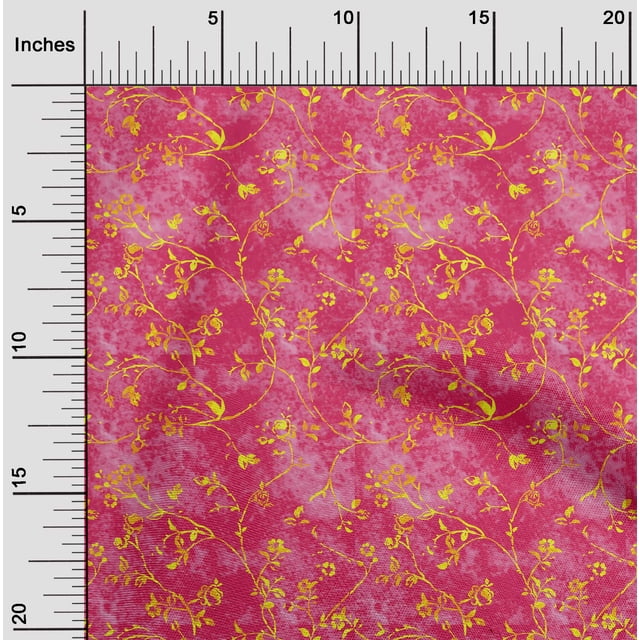 oneOone Rayon Pink Fabric Batik Craft Projects Decor Fabric Printed By The Yard 56 Inch Wide