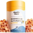 thumbnail image 1 of Gomitas de Glicinato de Magnesio Health Hack Sabor Uva Sin Azúcar 180 Gomitas, 1 of 9
