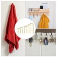 thumbnail image 7 of 150 Pack L Shape Hooks, Right Angle Screw Hooks for Hanging, Gold, 7 of 7