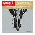 thumbnail image 3 of Elephant Stencil Art Craft - 5.75" x 6", 3 of 5