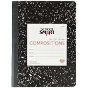 School Smart Hard Cover Ruled Composition Book, 150 Sheets, 9-3/4 x 7-1/2 Inches - 086769