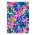 thumbnail image 7 of FORMRS 1-Subject Spiral Notebook 8" x 5" College Ruled 60 Refillable Sheet A5 Hard Cover, Colorful Starfish, 7 of 7