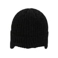 thumbnail image 4 of Men Winter Windproof Fleece-Lined Soft Earmuffs Cap Beanies Hat Knitted Hat Ear Protection Cap RED, 4 of 8