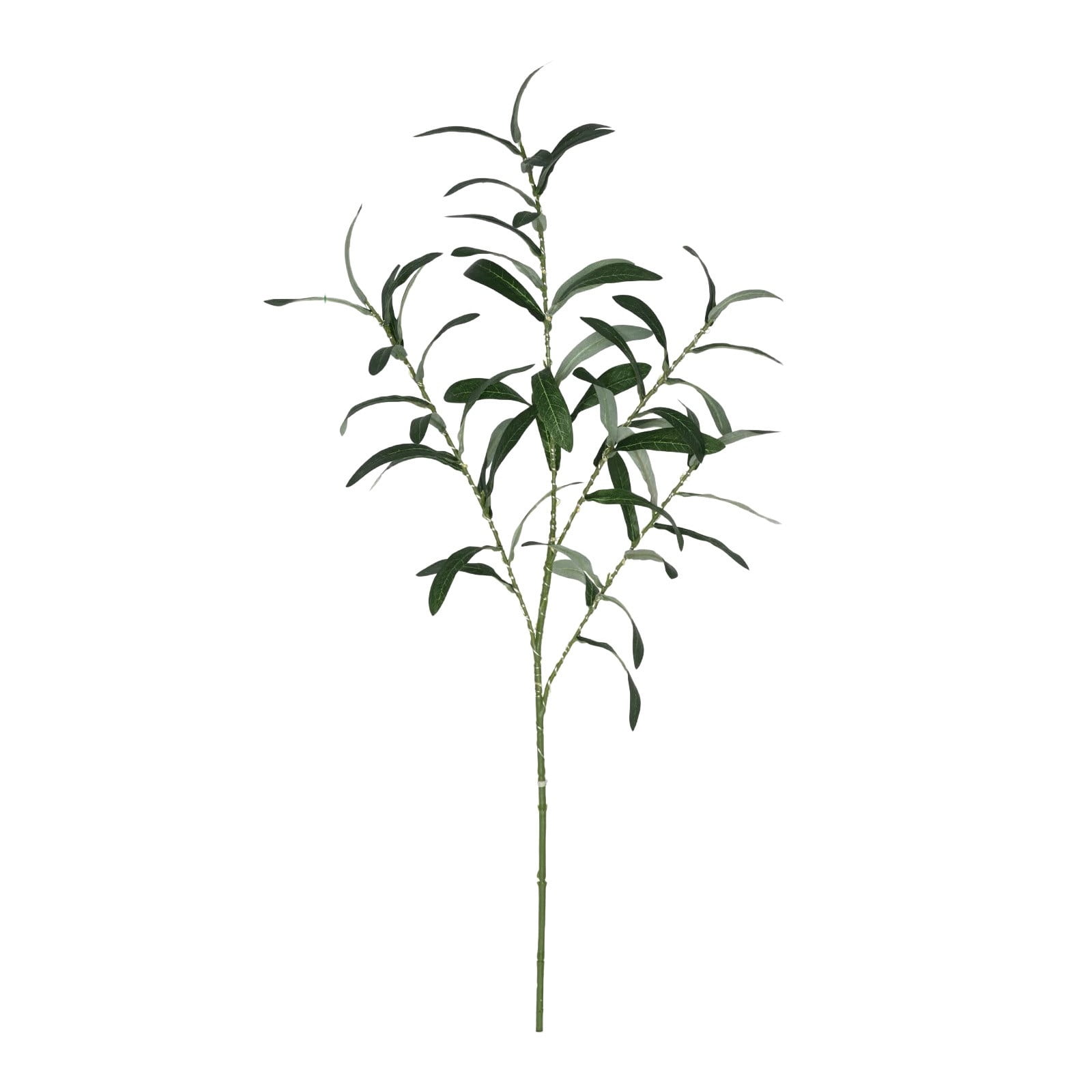 RZDLIZJ 5pcs 37.4'' Olive Branches for Vases with Battery Operated Lights, Lighted Olive Tree Branches with Timer, Artificial Greenery Stems Decor for Centerpieces Flower Arrangements Vases