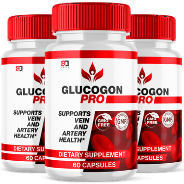 Glucogon Pro Maximum Strength Blood Support Supplement 180 Capsules