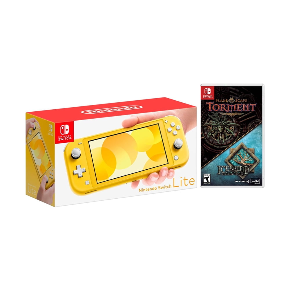 Nintendo Switch Lite Yellow Bundle with Mario & Sonic at the