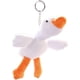 thumbnail image 1 of 1PC Plush Duck Car Keychain, Cotton Filling Stuffed Animal Doll Fluffy Duck Plushie Toy Car Keychain Hanging Charms White, 1 of 4