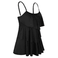 thumbnail image 2 of Hilor Women's Tankini Tops Ruffled Flounce Flowy Tiered Bathing Suits, 2 of 7