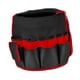 thumbnail image 4 of Bolsa para herramientas de jardinería de gran capacidad, impermeable, con múltiples bolsillos Negro Rojo, 4 of 9