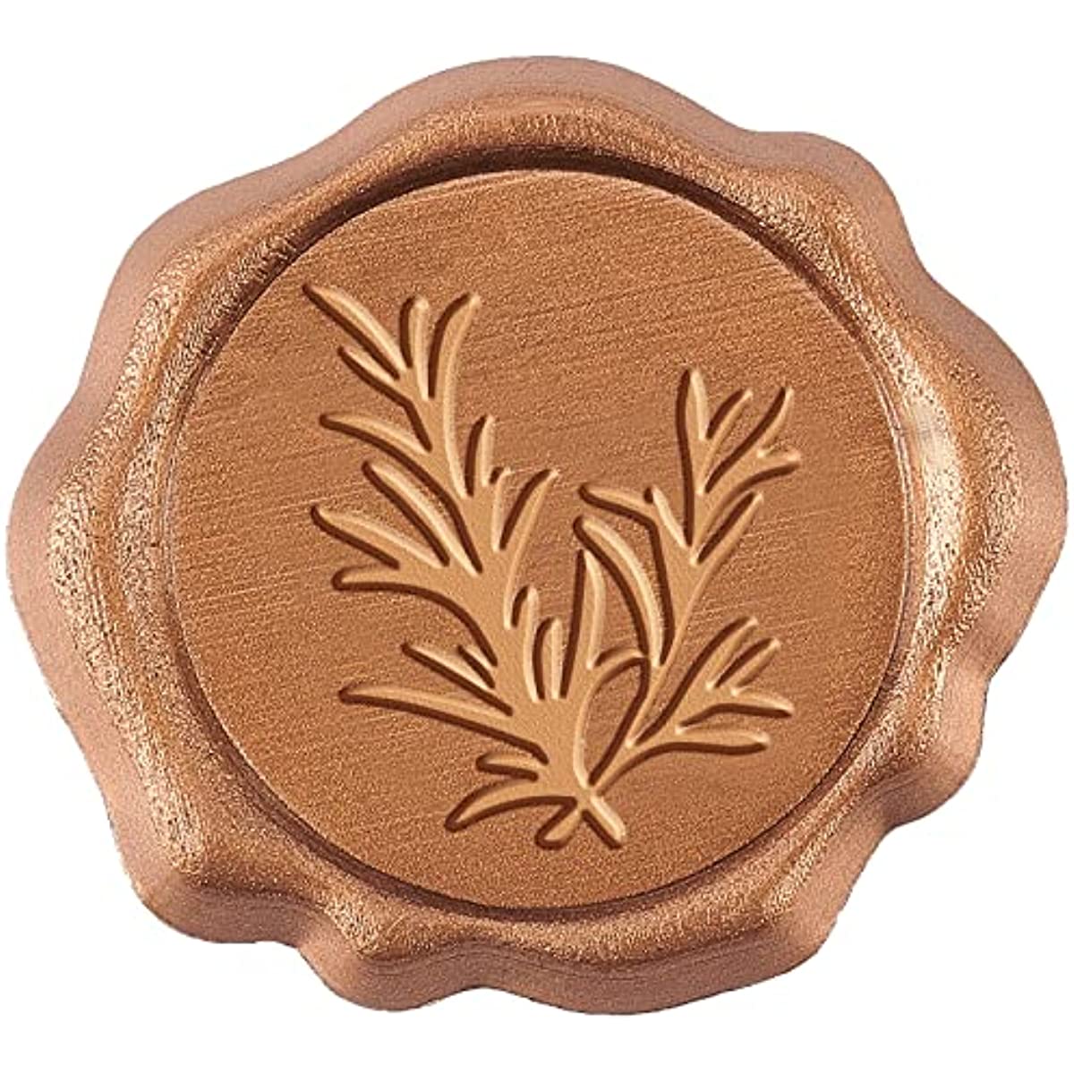 50 Pack Adhesive Wax Seal Stickers Rosemary Wax Seal Stickers Self