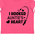thumbnail image 4 of Inktastic I Hooked Auntie's Heart with Fishing Rod Boys or Girls Toddler T-Shirt, 4 of 5