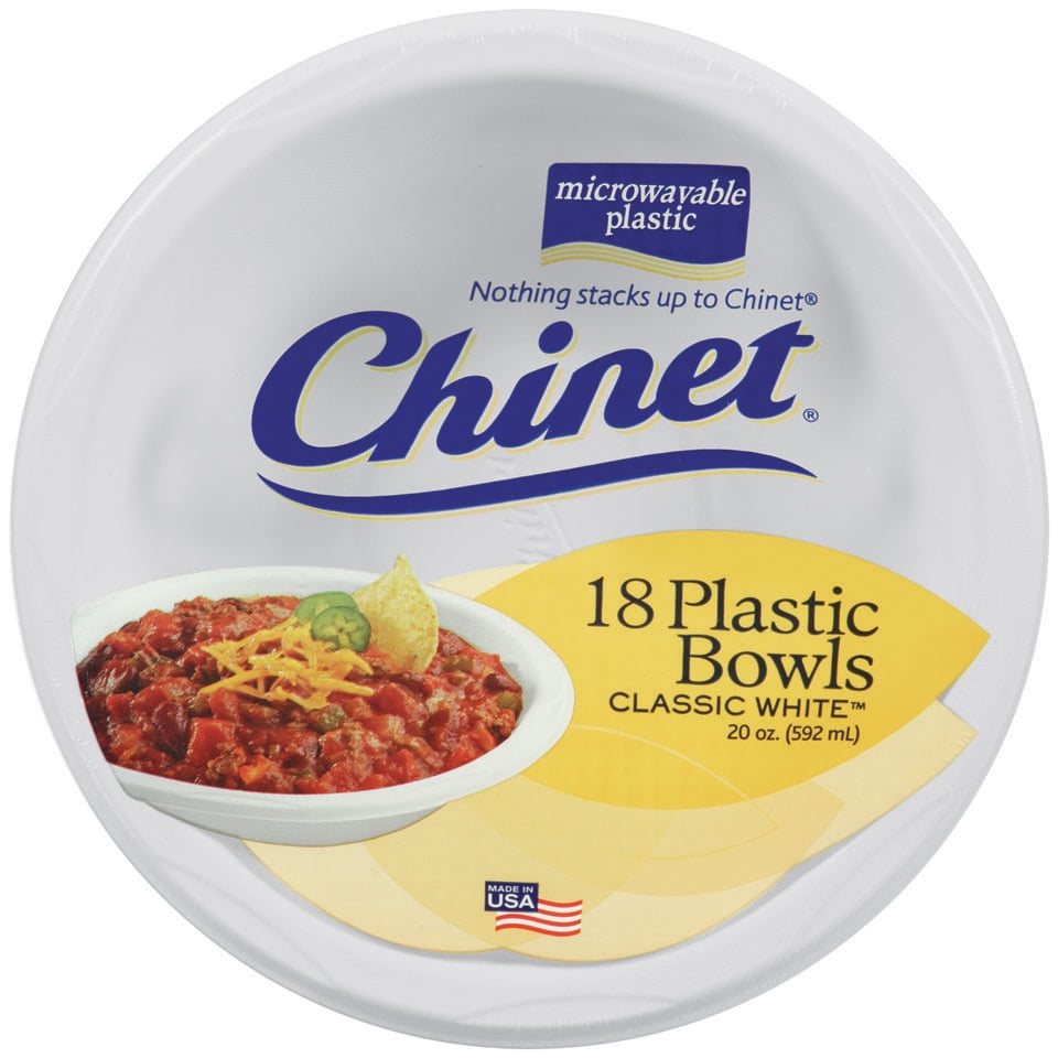 Bowls Classic White 18 bowls