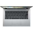 thumbnail image 2 of Acer Aspire 3 14 A314-23P - AMD Ryzen 5 - 7520U / up to 4.3 GHz - Win 11 Home - Radeon 610M - 8 GB RAM - 512 GB SSD - 14" IPS 1920 x 1080 (Full HD) - Wi-Fi 6 - pure silver - kbd: US Intl, 2 of 3
