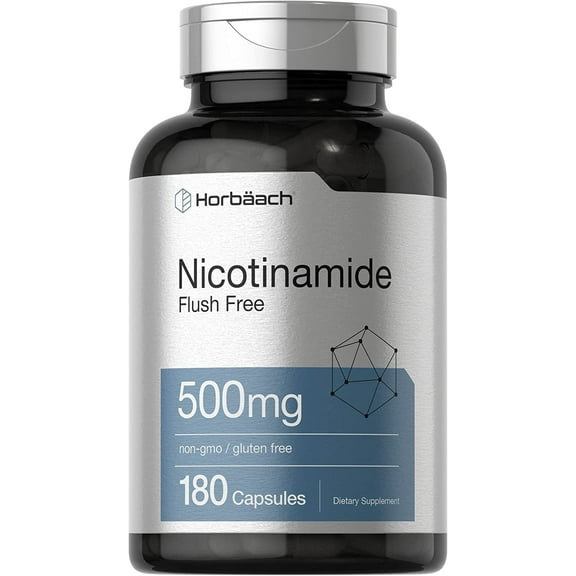 Nicotinamide | 500mg | 180 Capsules | by Horbaach