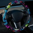 thumbnail image 2 of Graffiti 14.5 Inch Printing PVC Leather Car Wheel Cover Auto Accessories, 2 of 6