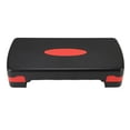 thumbnail image 1 of Workout Aerobic Stepper, Multifunctional Exercise Step Platform  for Waist Training Black Red, 1 of 7