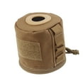 thumbnail image 2 of GUOOL Camping Tissue Case Box Storage Bag Paper Holder Case Hanging Portable Organizer Brown, 2 of 6
