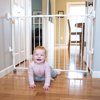 Toddleroo by North States EasyGlide Wide Baby Gate, 31" Tall, White