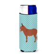 thumbnail image 1 of "Treasures Irish Donkey Blue Check - Abrazadera decorativa para latas, delgada, multicolor" Caroline's Treasures BB8022MUK, 1 of 1
