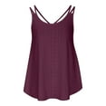 Clearance & Promo, 2025 Women's New Tank Top, Round Neck Solid Color