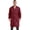 Red, variant on Men Women Blouse Wrinkle-resistant Coat Dustproof Jacket Unisex Top Factory Lab Coat Navy Blue 185