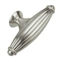 thumbnail image 4 of GlideRite 2-1/2 in. Fluted Cabinet Knob, Satin Nickel, Pack of 10, 4 of 5