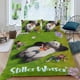 thumbnail image 2 of Stillwater Conjunto de sábanas temático, trío de piezas, cómodo y amigable con la piel, diseño único, regalo de decoración para el hogar para familiares, amigos y fans,140cm *210cm, 2 of 6