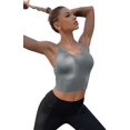 thumbnail image 4 of Women's V Neck Spaghetti Strap Cami Tank Top, 4 of 6