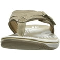 thumbnail image 2 of Clarks Tongs Breeze Sea pour Femmes, Taupe, 11, 2 of 8